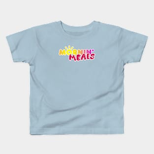 Mornin' Meals Title Kids T-Shirt